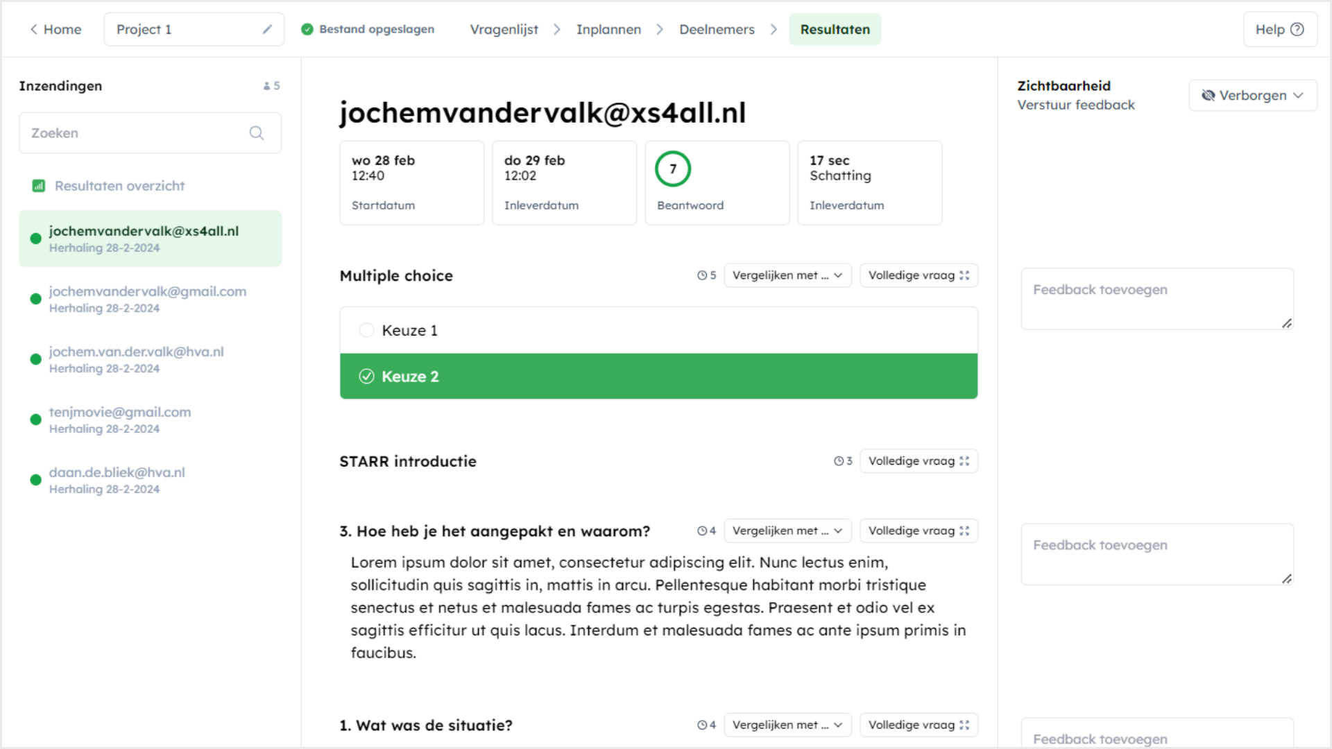 3. Zie het volledige plaatje met onze analysetools en zet de juiste vervolgstap.